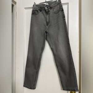 Zara Gray Women's Boyfriend Jeans